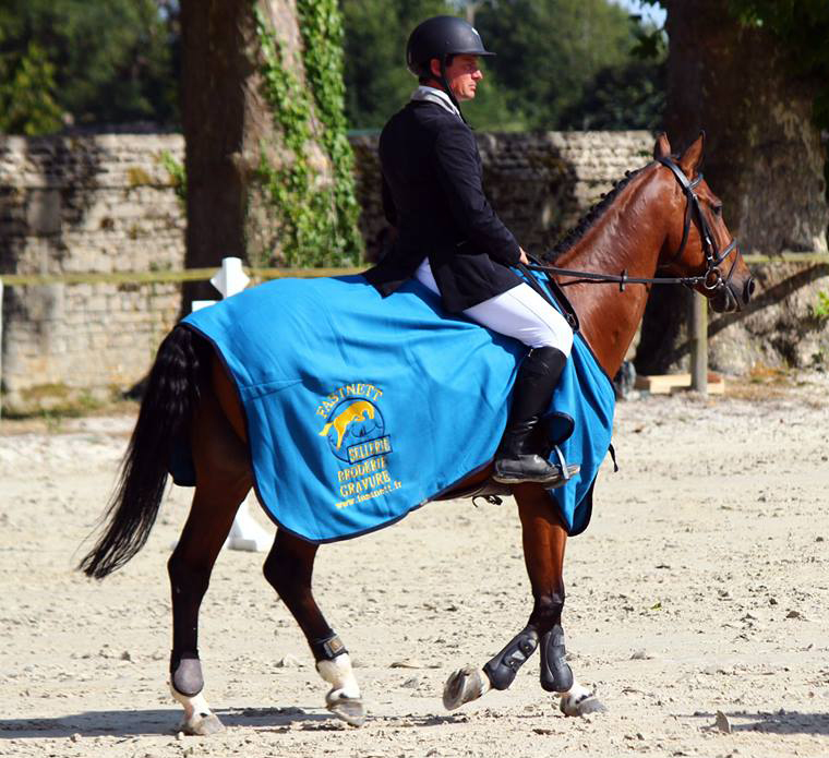 Equitation Rennes - Stéven André : 3ème championnats de France Amateur 1 2014
